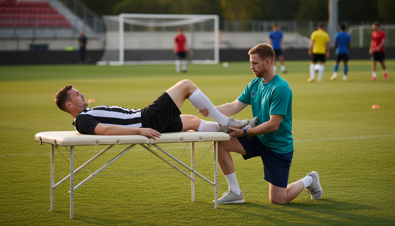 Beneficios de la fisioterapia en el fútbol