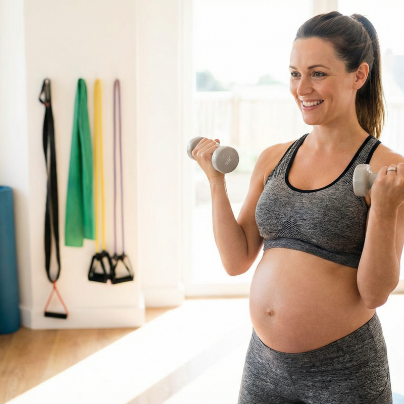 fuerza durante el embarazo